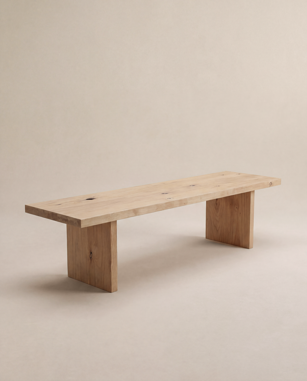 Byron Bench Seat in Lightwood