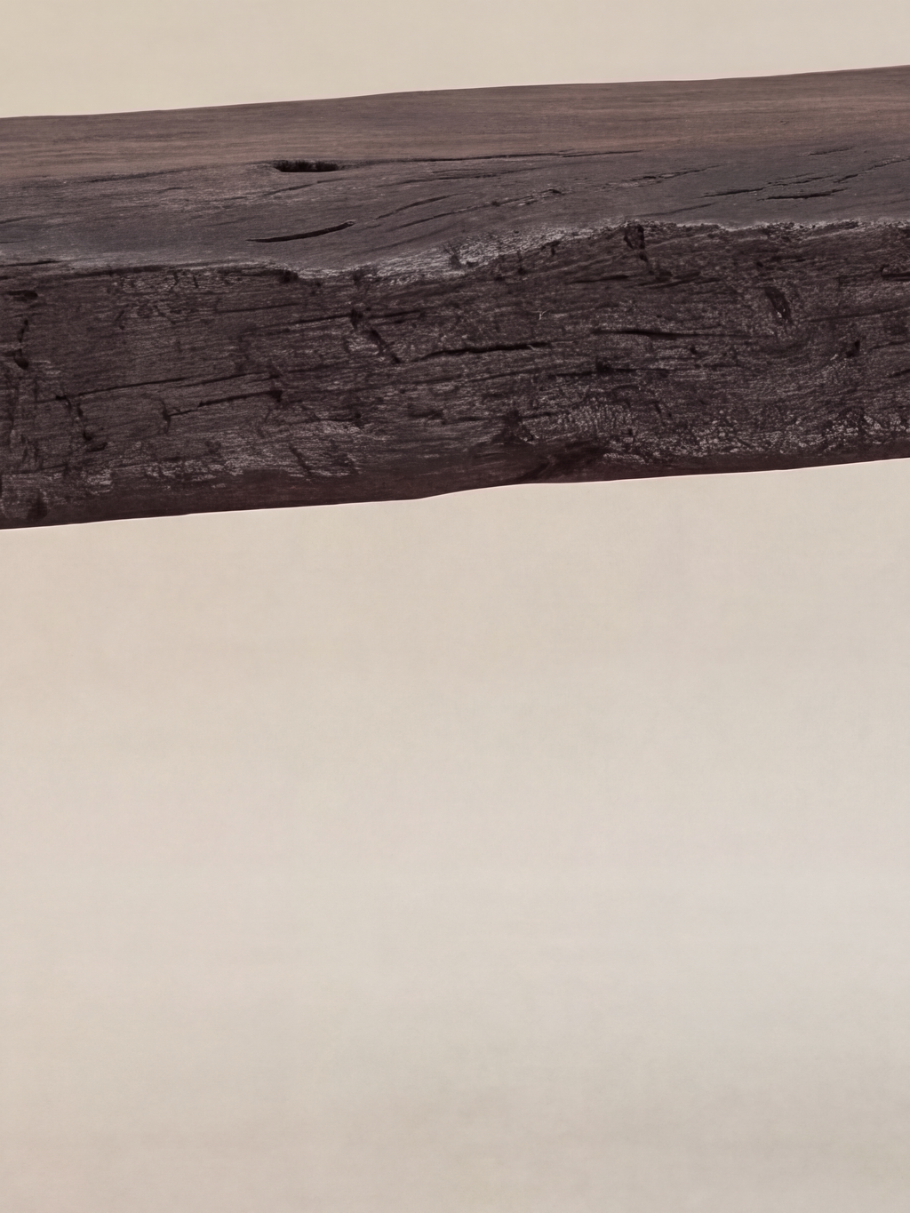 Fuji Bench — weathered beam texture