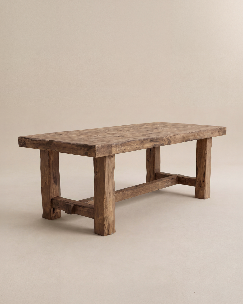 Fuji Dining Table in Barnwood Brown