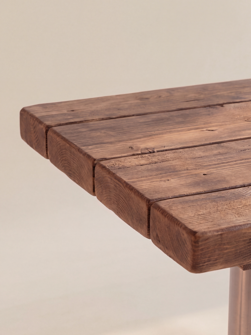 Slatted Square Table Top — alternative angle b
